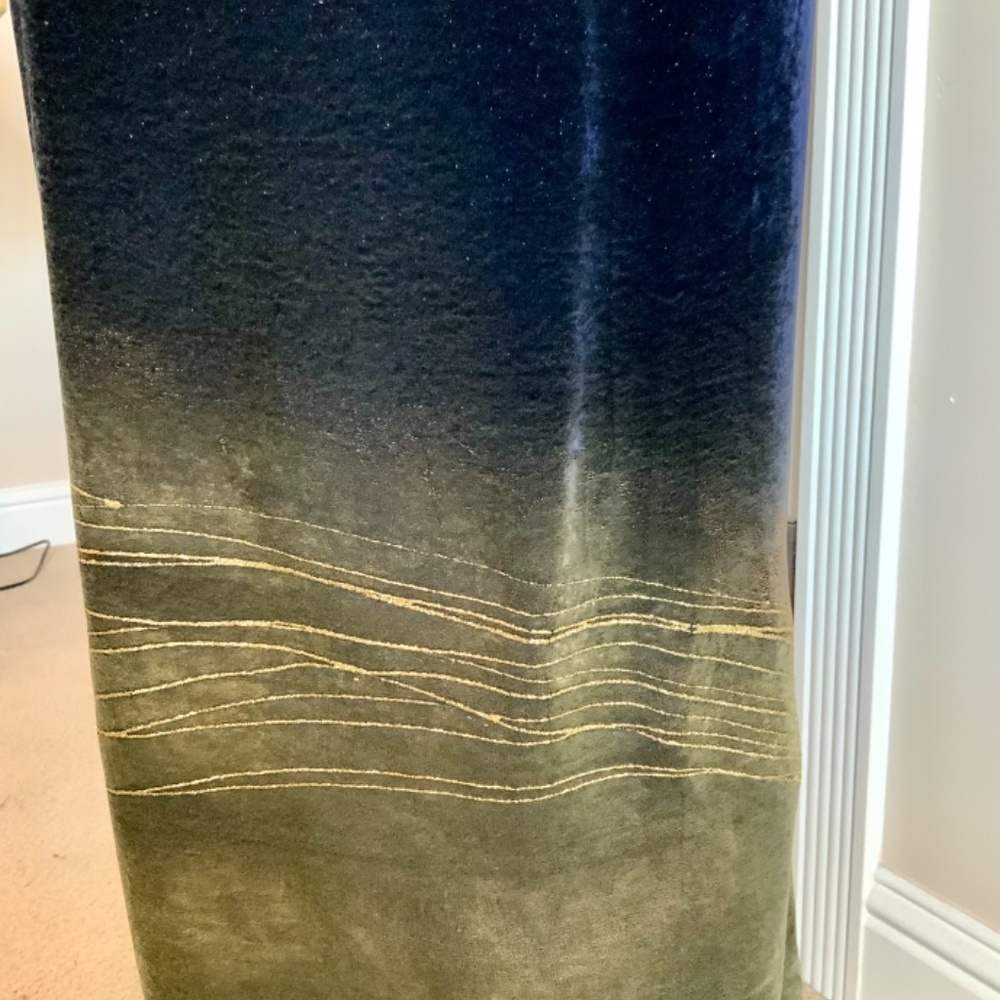 Bob Mackie velvet evening gown - Picture 2 of 13